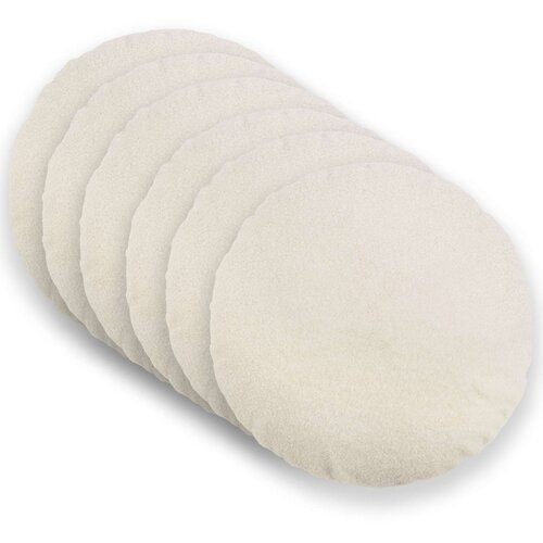  Presvlaka za jastuk 6 pcs HEERLEN Krem Ø 50 cm Bouclé Cene