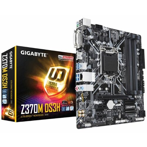 Gigabyte Z370M DS3H, Intel Z370, s.1151 matična ploča Slike
