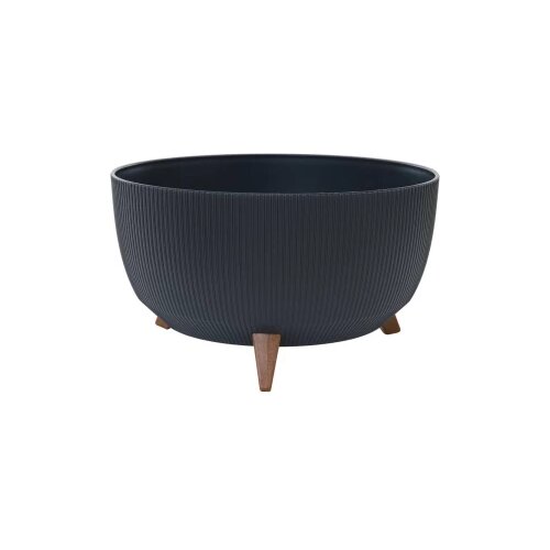 Siena Garden OSLO STRIPE LA961-82 posuda za biljke polipropilen antracitna boja Cijene