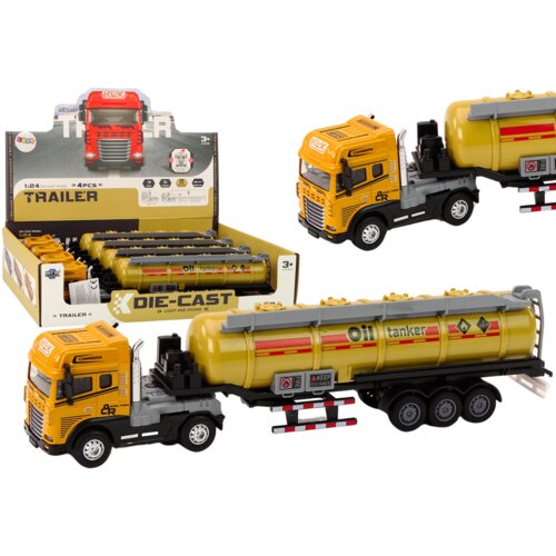  Cisterna za gorivo za igru TIR 1:24 sa zvukovima - žuta Slike