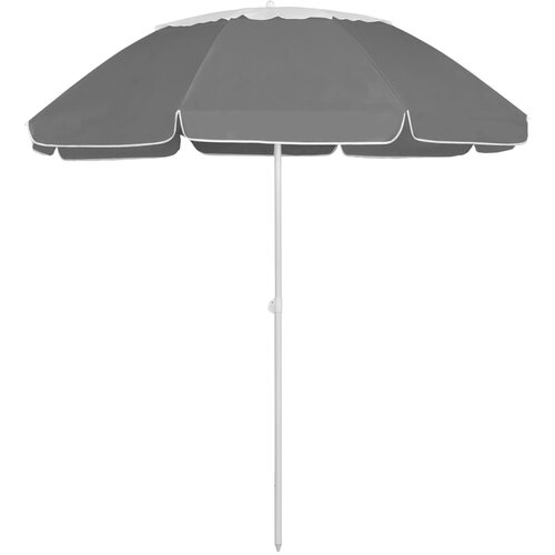 vidaXL Senčnik za na plažo antraciten 300 cm, (20609692) Cene