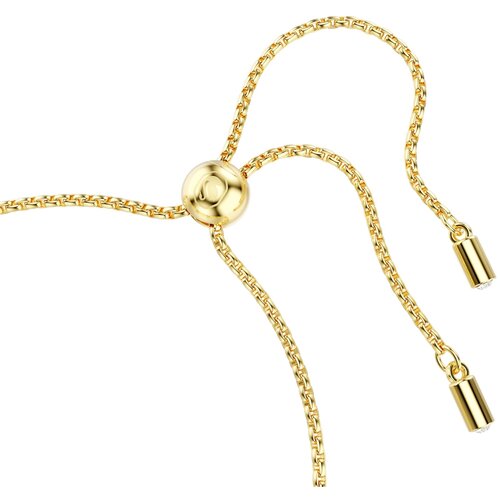 Swarovski Zapestnica zlata / transparentna Slike