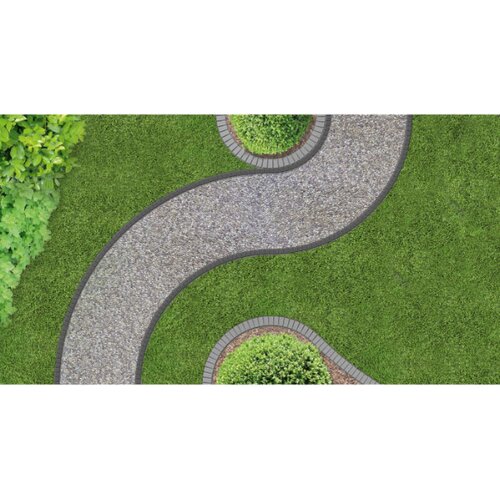 Cellfast Dekoracija za vrt RUBNJAK UNIBORD 4 m x 4,5 cm Slike