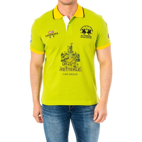 La Martina Polo majice kratki rokavi 2MPS55-03017 Zelena Cene