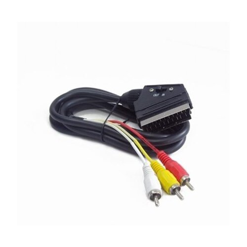  Bidirectional RCA to SCART audio-video cable, 1.8 m, GEMBIRD CCV-519-001 Cijene