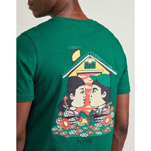 Puma Graphic Tee SQUID GAME Zelena Slike