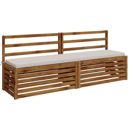  Jastučić za klupu SOEST 100% poliester Bijela 200 x 40 x 5 cm - Bijela 200 x 40 x 5 cm Melange Cijene