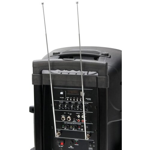 AUDIO KONDRIC prenosni akumulatorski zvočnik PH12AW 12&amp;quot; 80/160W, ročni daljinski in naglavni mikrofon - - audio-kondric Slike