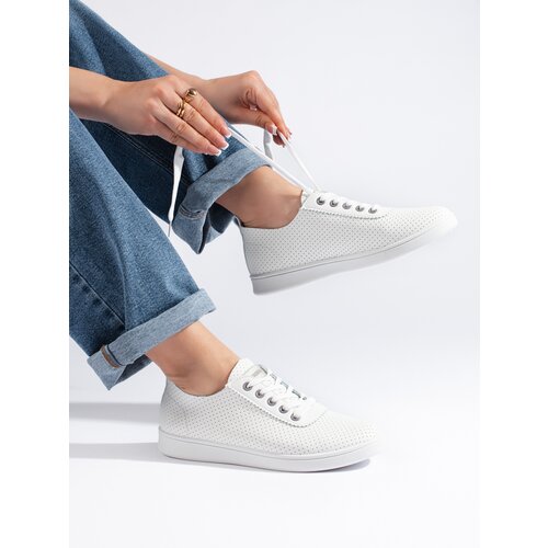 Shelvt Women&amp;#039;s classic sneakers white Slike