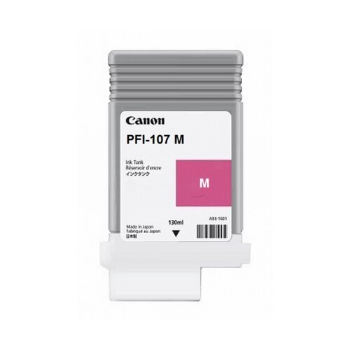 Canon PFI-107M (6707B001) magenta, originalna kartu&amp;scaron;a 130 ml Slike