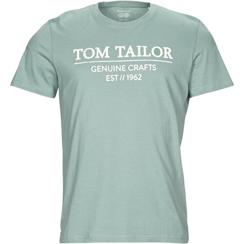 Tom Tailor Majice s kratkimi rokavi 1021229 Zelena Slike