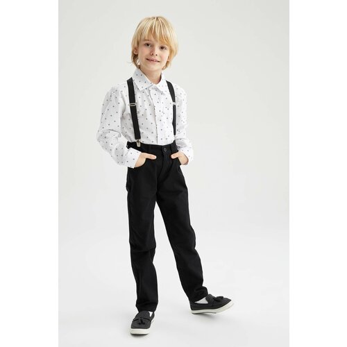 Defacto Boy Regular Fit Basic Five Pocket Gabardine Trousers Slike