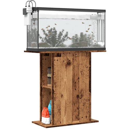  Stalak za akvarij Staro drvo 36x75x72,5 cm Konstruirano drvo Slike