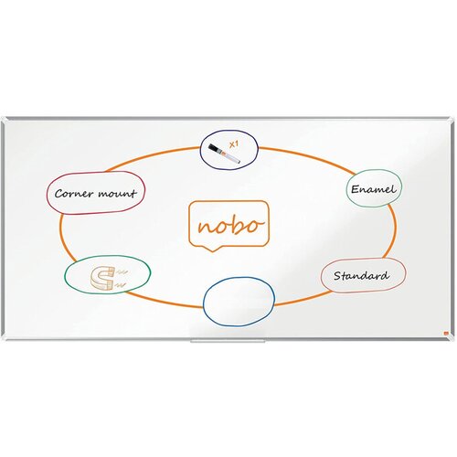 Nobo Tabla magnetna 90x180 premiumplus enamel 1915148 Cene