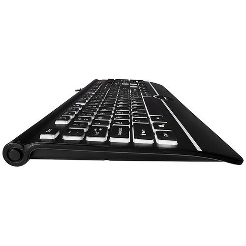 Tracer USB tastatura low profile keys US layout crna Office PRO Slike