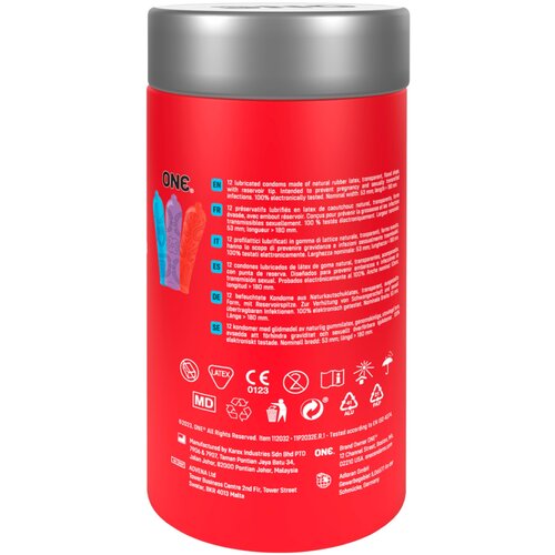  ONE Tattoo Touch - kondomi s tetovažnim uzorkom (12 komada) Slike