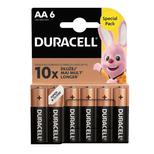 Duracell basic LR6 1/6 1.5V alkalna baterija pak. Slike
