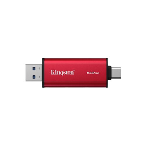 Kingston Dual Portable SSD 512 512GB, UBS Type-A, Type-C USB 3.2 Gen 2, R/W: 1050 MB/s, 950 MB/s Cijene