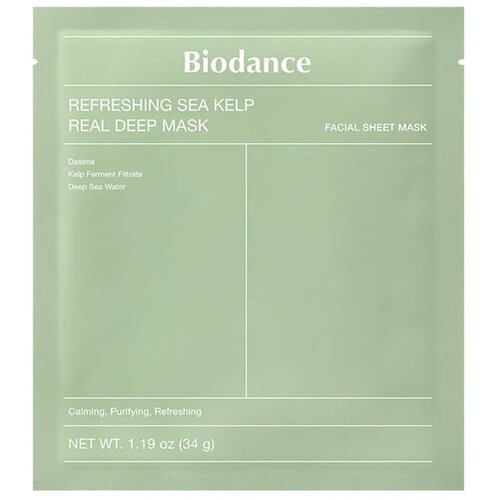 BIODANCE Sea Kelp Refreshing Real Deep Mask maska za lice masna 34 g unisex Cene