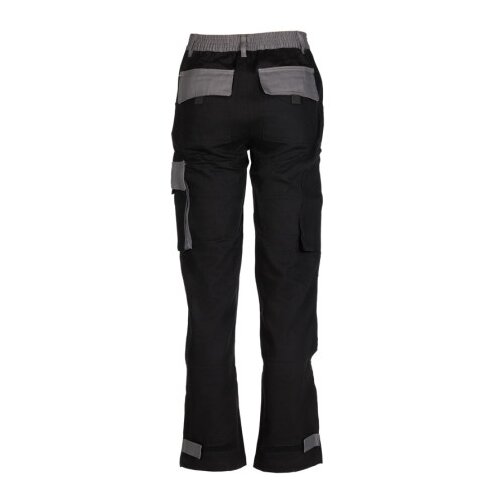 MONSUN Radne pantalone ms11 poznan 100% pamuk, crno/sive vel.s ( 60567 ) Cene