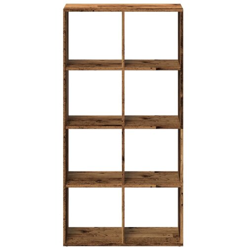Pregrada regal za knjige boja drva 69,5x29x137,5 cm drveni Slike