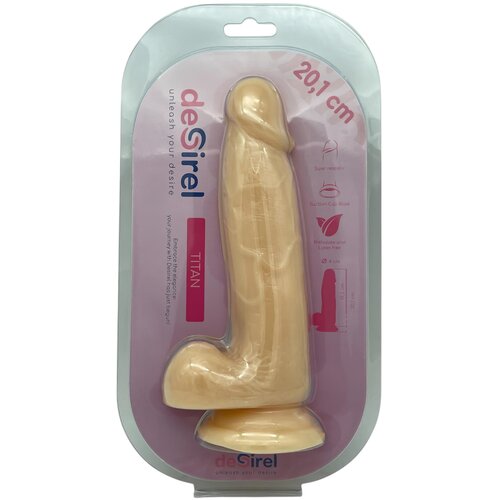  Desirel Titan - realistični dildo s testisima (prirodne boje) Cijene
