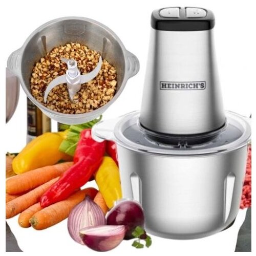 HEINRICH'S Shredder electric chopper for fruit, vegetables and ice steel 500 W. Cijene