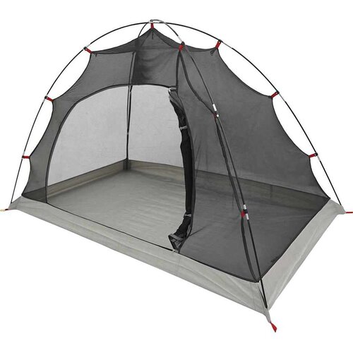 vidaXL šator s krovom ostalo s zračnim otvorom siva i crna 236 x 150 x 136 cm Cene