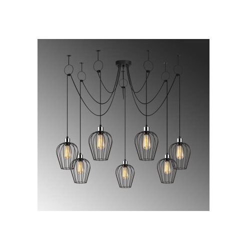 Opviq lights Luster Tel-6696, 160 cm 7xE27 s Slike