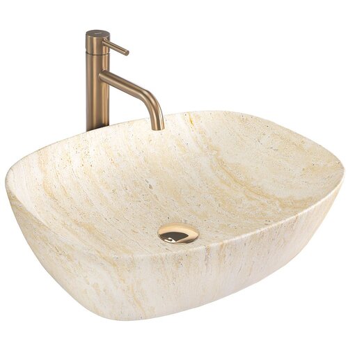 Rea Umivalnik Freja Travertine Matt Cene