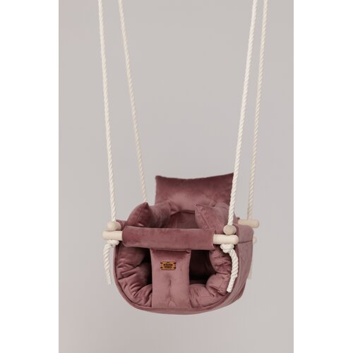 Bohome Design Sobna ljulja&scaron;ka za bebe Luxury Violet Pink, Ljubičasto-roze Cene
