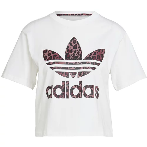 Adidas Majica purpurna / crna / bijela