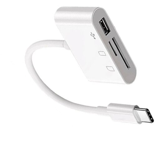 INF USB-C 3-v-1 čitalec kartic SD+TF+USB, hitri prenos, 2 kosa, (5000276580) Cene