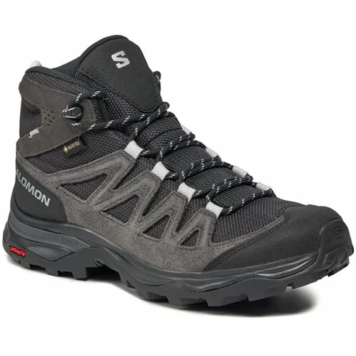 Salomon Trekking čevlji X Ward Leather Mid GORE-TEX L47181900 Črna