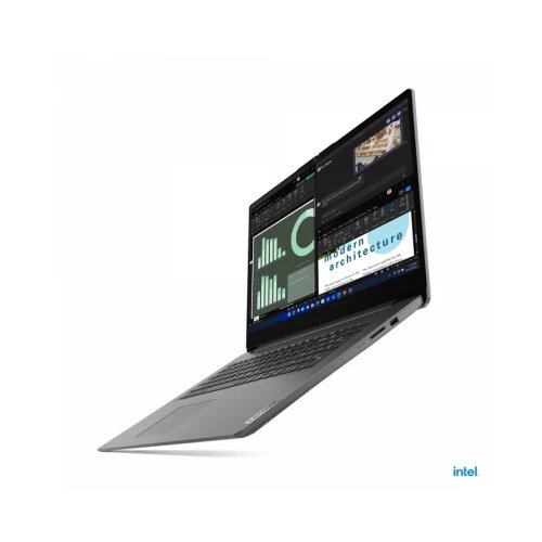 Lenovo V17 G4 iru (iron grey) core i5-13420H (8C (4P+4E)/12T, p 2.1/4.6GHz, e 1.5/3.4GHz, 12MB), 16GB (8int+8) DDR4, ssd 512GB pcie nvme 2242, 17.3" FHD(1920x1080) ips led ag, intel uhd graphics, wlan, bt, sd cr, cam HD720p, kybsr, tpm 2.0, 45Wh, no os, 2YW Cene