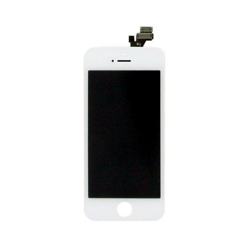 Mps dodirno staklo i lcd zaslon za apple iphone 5, bijelo Slike