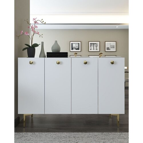 Hanah home komoda betty, bela Slike