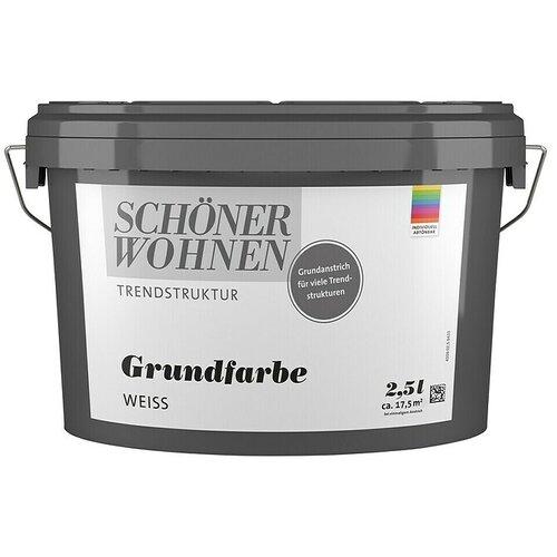 SCHÖNER WOHNEN-Farbe Trendstruktur Osnovni sloj dekorativnega ometa osnovna barva (Bela, 2,5 l) Cene