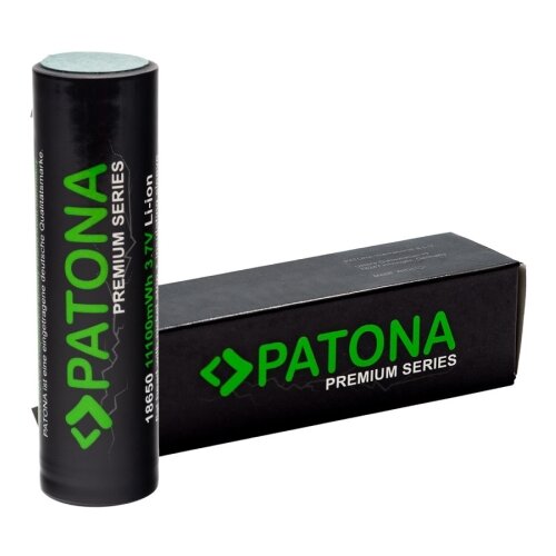 Patona Baterija 18650 Li-ion 3000 mAh PREMIUM 3,7 V sa lemnim trakama za lemljenje Slike