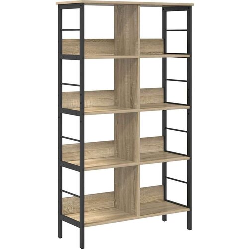 VidaXL Polica Sonoma hrast 82 x 32 x 144,5 cm Konstruirano drvo Slike