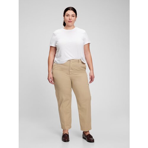 GAP Pants straight khaki Washwell - Women Slike