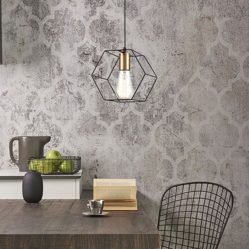 Toolight lampa viseća APP1131-1CP black/gold Slike