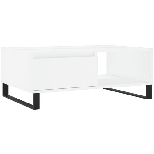 vidaXL Klubska mizica bela 90x60x35 cm inženirski les, (20797364) Cene