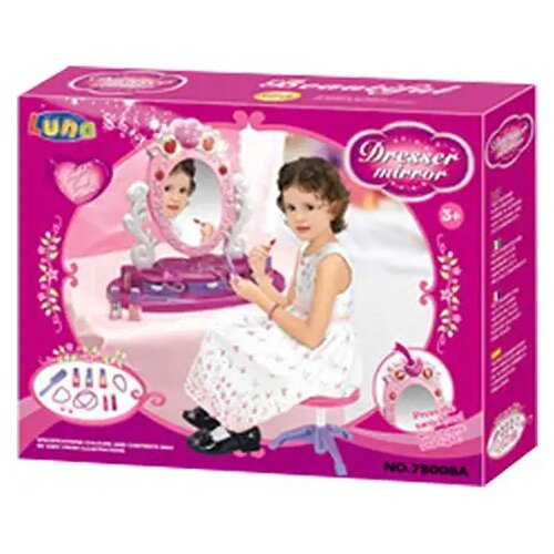 Luna Glasbeni namizni set ličil 45x9x34cm Slike