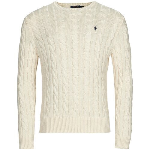 Polo Ralph Lauren LS DRIVER CN-LONG SLEEVE-SWEATER Bež Slike