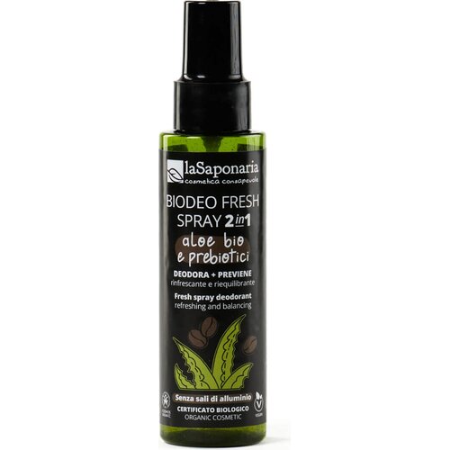 La Saponaria Biodeo Fresh 2 v 1 deodorant v spreju - 100 ml Slike