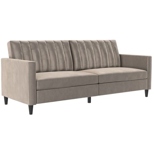 Støraa Svijetlo siva baršunasti sofa 207 cm Celine – Cijene