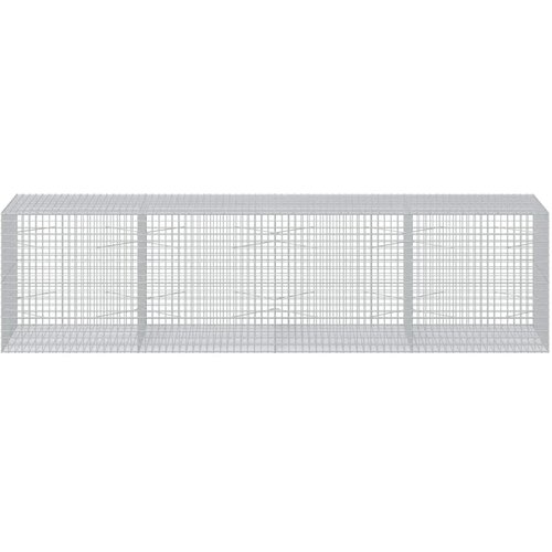  Gabion s žicom debljine 3 5 mm i mrežom 5x5 cm 400x100x100 cm - 100 cm 100 cm 400 cm Slike