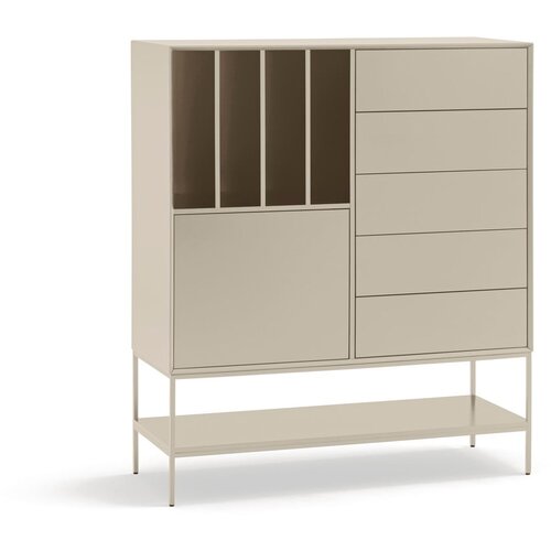 Teulat kremno bela omarica 120x140x45 cm platt &amp;ndash; Slike