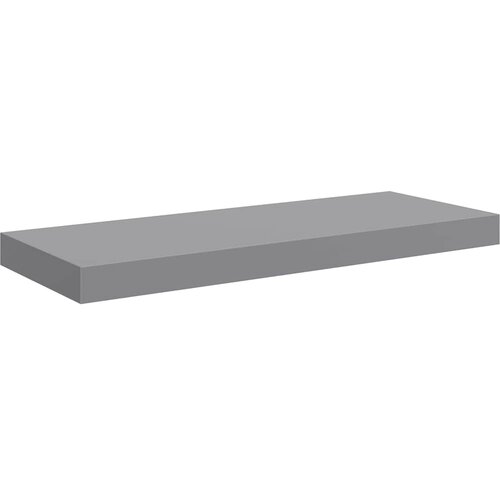  Plutajuće zidne police 4 kom sive 60 x 23,5 x 3,8 cm MDF Slike